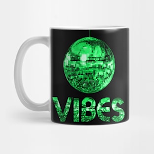 1970s Green Discoball Vibes Mug